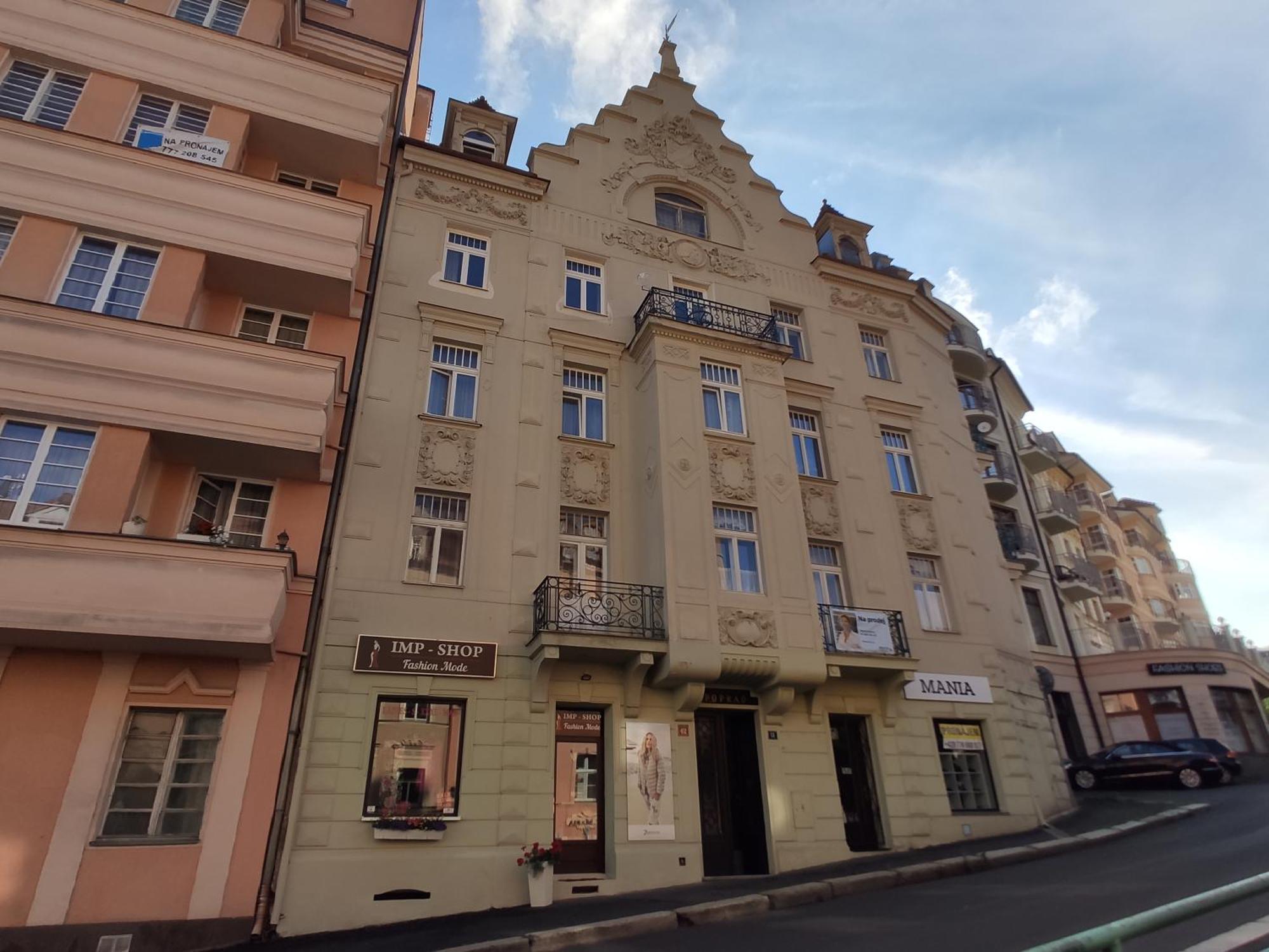 Apartmán 63m2 s balkonem v lázeňském centru Karlovy Vary Exterior foto